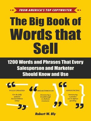 cover image of The Big Book of Words That Sell